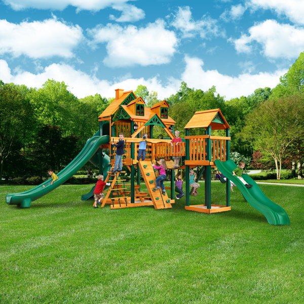 Gorilla Playsets Treasure Trove II Swing Set & Reviews Wayfair